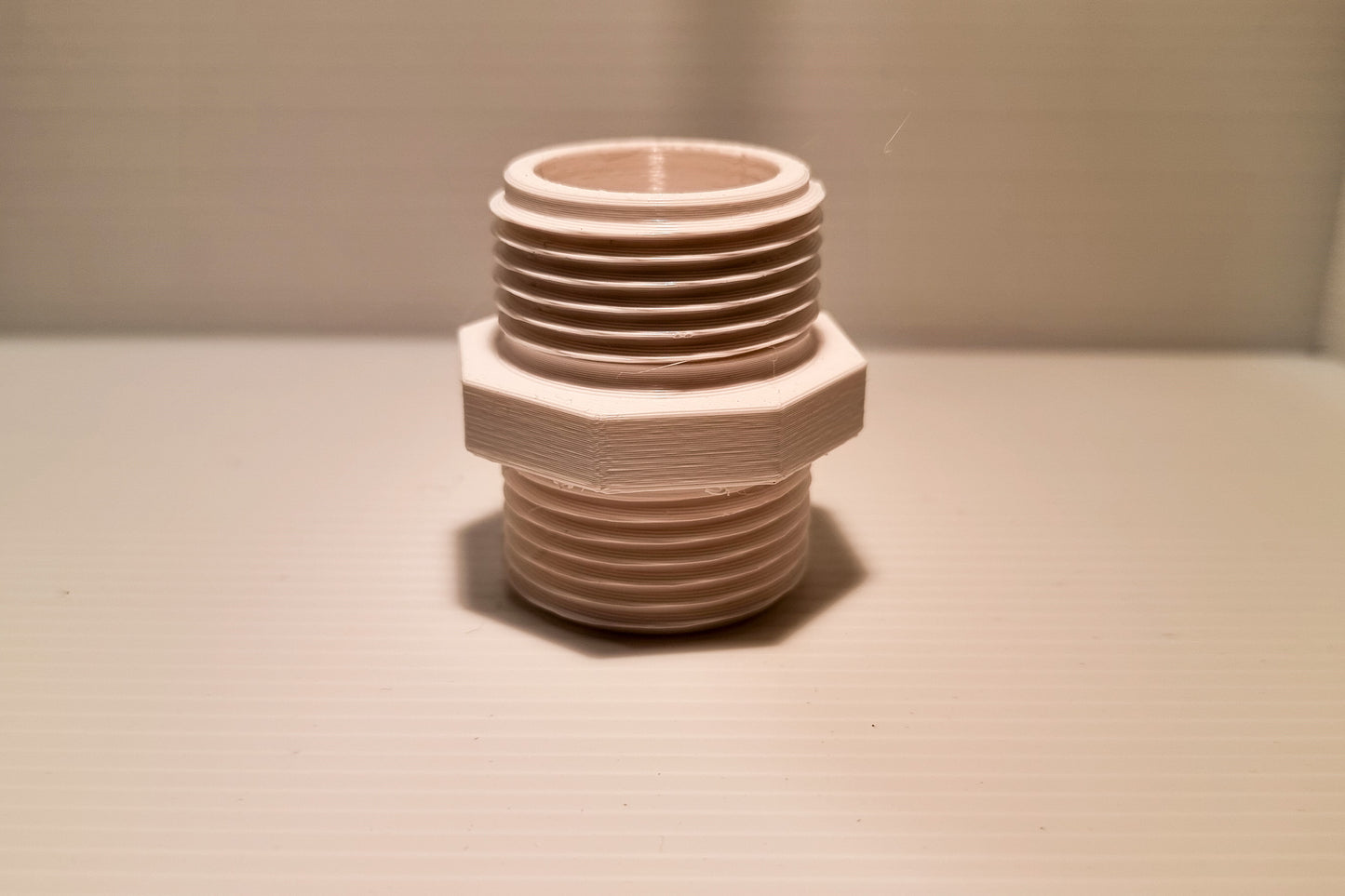 25mm Double Male Threaded Connector