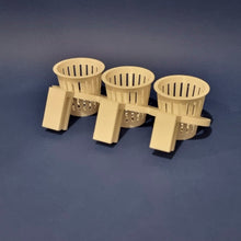 Aquarium Plant Holders with Pots – Set of 3