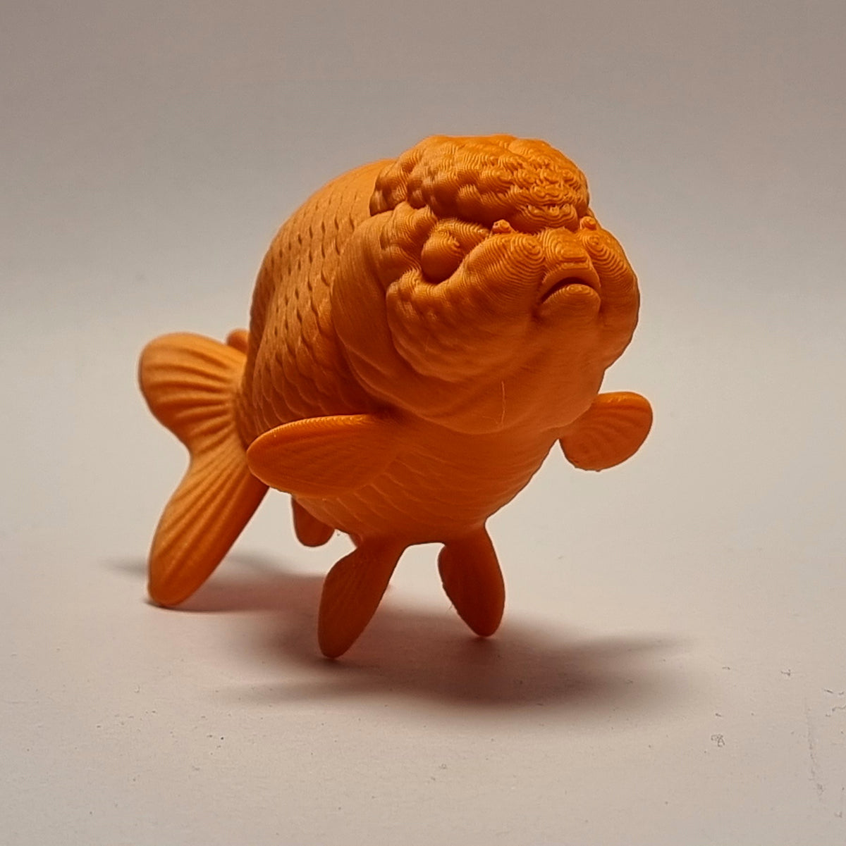 Ranchu Goldfish – Freestanding 3D-Printed Ornament