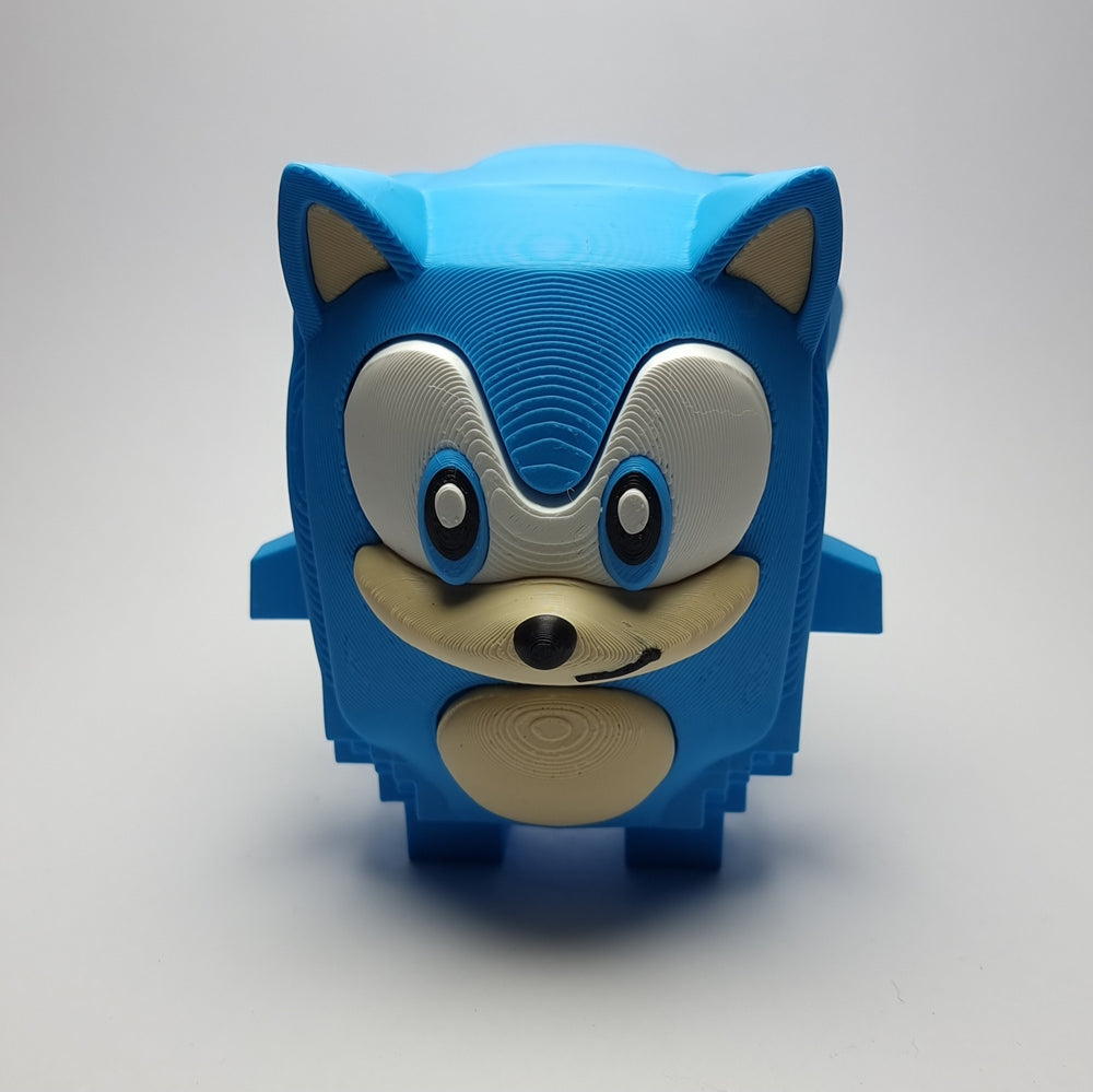 Blue Speedster Sprite – 3D-Printed Figurine