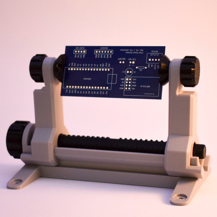 Adjustable PCB Holder | Rotating Circuit Board Soldering Stand