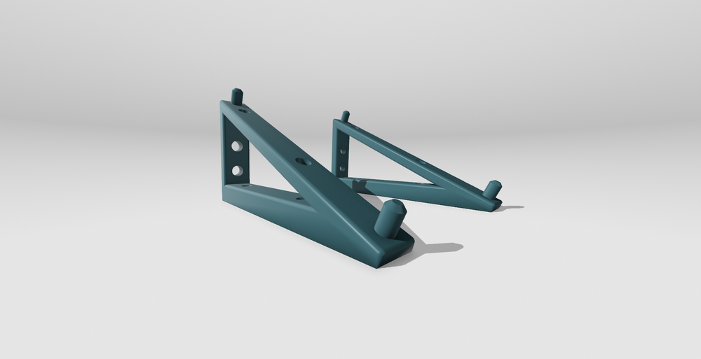 Makita DC18RD Dual Battery Charger Wall Mount (Pair)