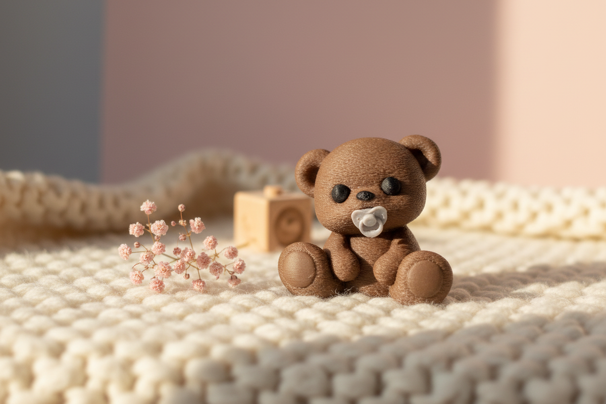 Baby Teddy Bear Ornament