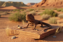 Bearded Dragon Decorative Model