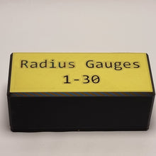 Radius Gauge Sets R1–R30 – Concave & Convex
