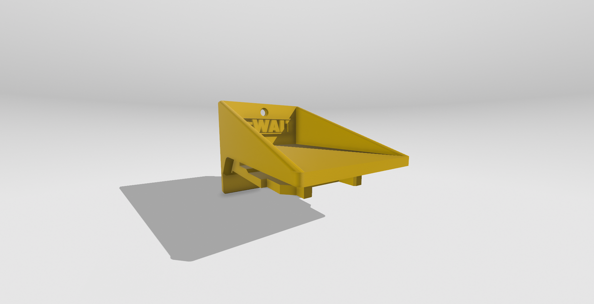 DeWalt Tool Hanger with Battery Shelf