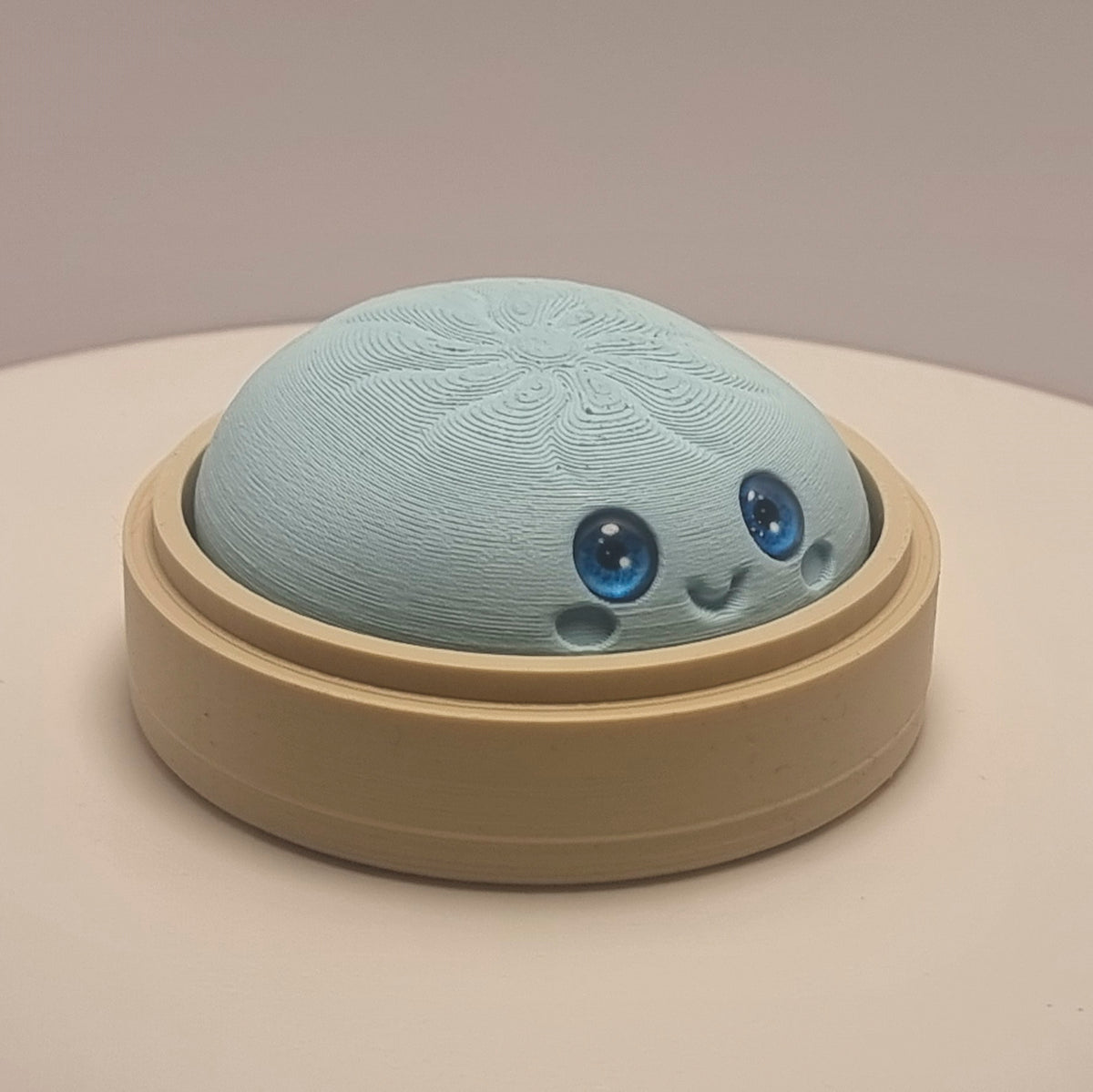 Dumpling Clicker – 3D-Printed Fidget Toy with Steamer Basket