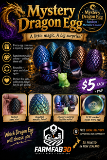 Mystery Dragon Egg with Hidden Treasure