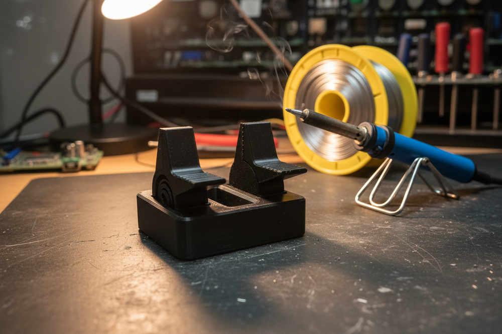 Soldering Wire Holder & Third Hand Clamp